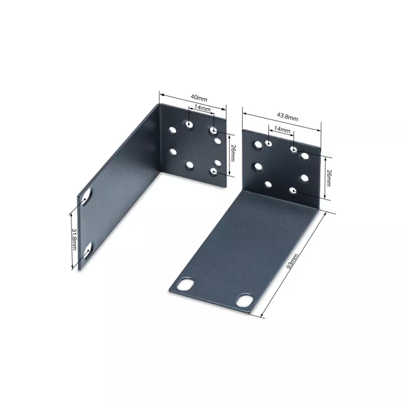 Paigalduskomplekt TP-Link Omada Rack Mount Kit 13-tolline metallist must