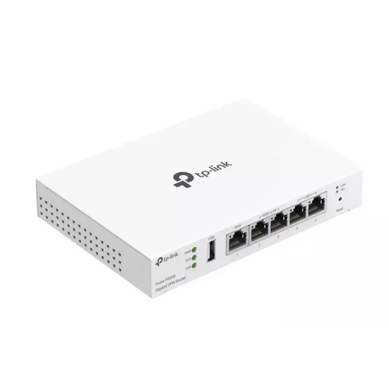 TP-Link Festa FR205 juhtmega ruuter 10 Gigabit Ethernet, 100 Gigabit Ethernet, Gigabit Ethernet Valge