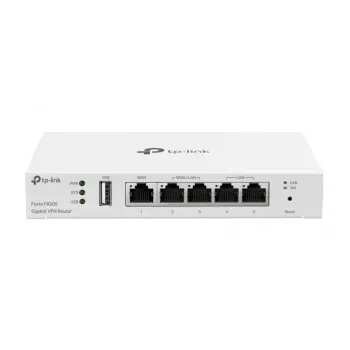 TP-Link Festa FR205 juhtmega ruuter 10 Gigabit Ethernet, 100 Gigabit Ethernet, Gigabit Ethernet Valge