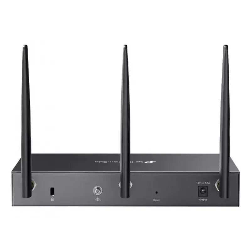 TP-Link Omada AX3000 traadita ruuter Gigabit Ethernet Kaheribaline (2,4 GHz / 5 GHz) Must