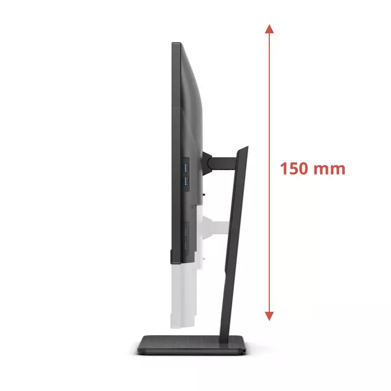 AOC E3 U27E3UF arvutikuvar 68,6 cm (27 tolli) 3840 x 2160 pikslit 4K Ultra HD LED must