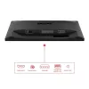 AOC E3 U27E3UF arvutikuvar 68,6 cm (27 tolli) 3840 x 2160 pikslit 4K Ultra HD LED must