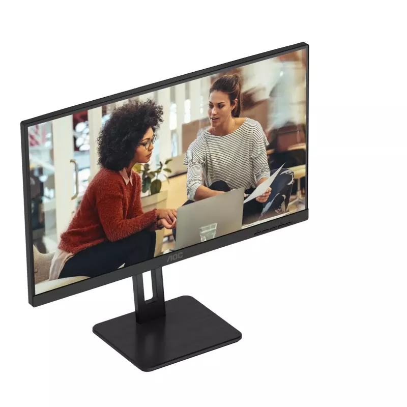 AOC E3 U27E3UF arvutikuvar 68,6 cm (27 tolli) 3840 x 2160 pikslit 4K Ultra HD LED must