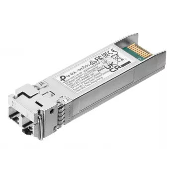 TP-Link Omada 10GBase-SR SFP+ LC Transiiver, fiiberoptiline, 10000 Mbit/s, SFP+, LC (UPC), 50/125,62.5/125 µm, 300 m