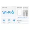 TP-Link Archer AX3000 kaheribaline Wi-Fi 6 õhu leviala laiendaja, võrgurepiiter, 2976 Mbit/s, valge, seinale, FCC, RoHS, 12 V