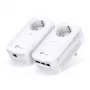TP-Link TL-PA8033P KIT PowerLine võrguadapter 1300 Mbit/s Ethernet LAN Valge 2 tk