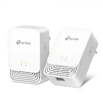 TP-Link G.hn1200 Powerline Kit, 607 Mbit/s, Gigabit Ethernet, 10,100,1000 Mbit/s, HomePlug AV2, 300 m, Valge