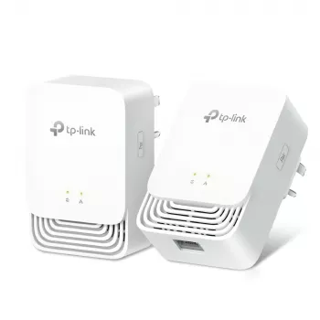 TP-Link G.hn1200 Powerline Kit, 607 Mbit/s, Gigabit Ethernet, 10,100,1000 Mbit/s, HomePlug AV2, 300 m, Valge