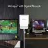 TP-Link G.hn1200 Powerline Kit, 607 Mbit/s, Gigabit Ethernet, 10,100,1000 Mbit/s, HomePlug AV2, 300 m, Valge