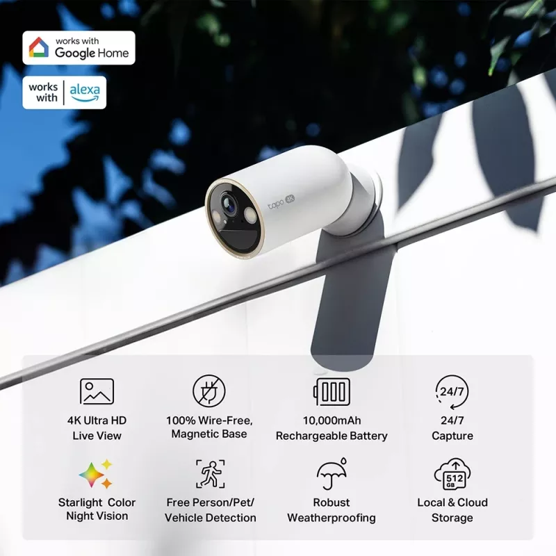 IP-valvekaamera TP-Link Tapo C460 3840 x 2160 pikslit
