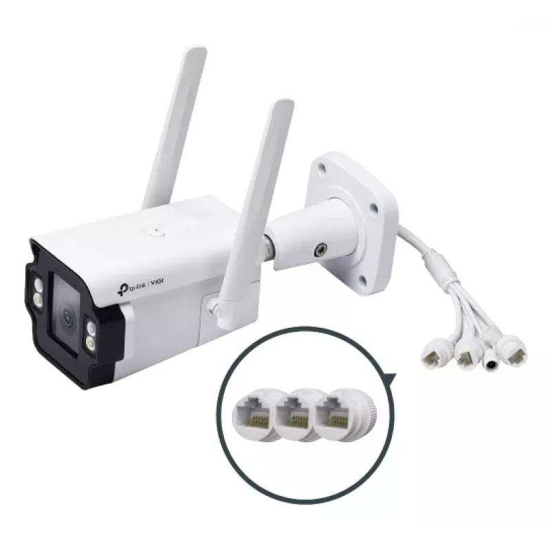 TP-Link INSIGHT S345-4G Bullet IP turvakaamera välitingimustesse 2688 x 1520 pikslit Seinale