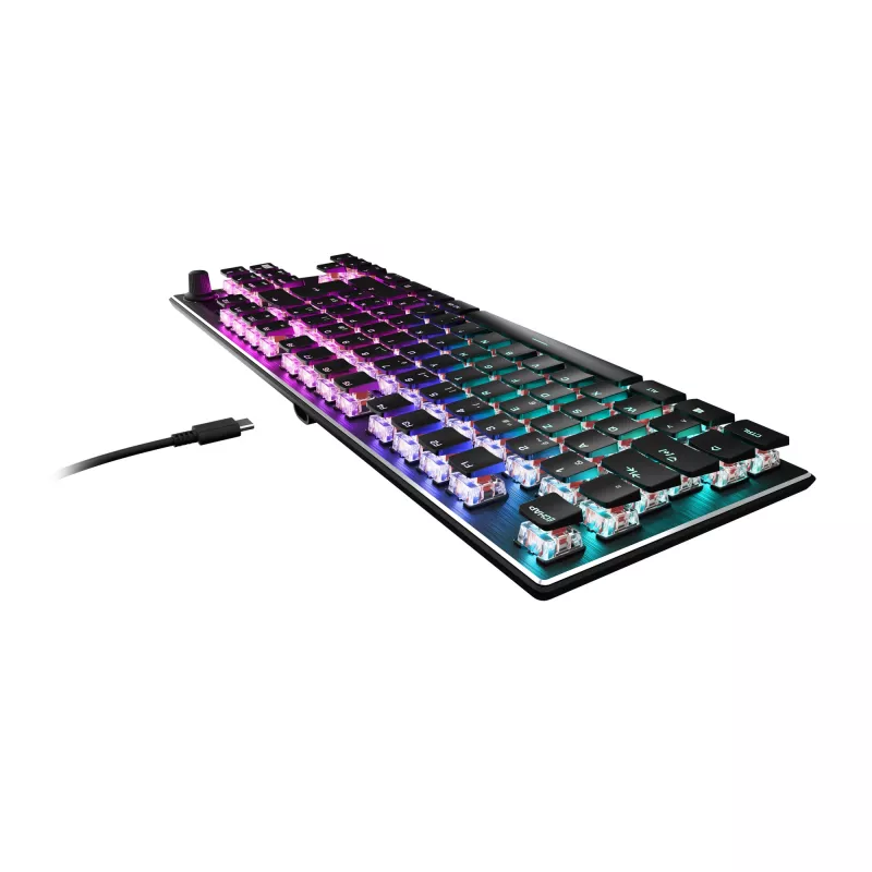 Turtle Beach Vulcan TKL klaviatuur mängimiseks USB QWERTZ saksa must