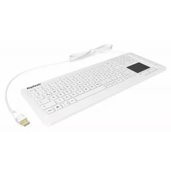 KeySonic KSK-6231 INEL (DE) valge klaviatuur tööstuslik USB QWERTZ saksa