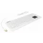 KeySonic KSK-6231 INEL (DE) valge klaviatuur tööstuslik USB QWERTZ saksa