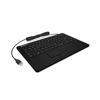 KeySonic KSK-3230IN (DE) klaviatuur Universal USB QWERTZ Saksa Must