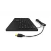 KeySonic KSK-3230IN (DE) klaviatuur Universal USB QWERTZ Saksa Must