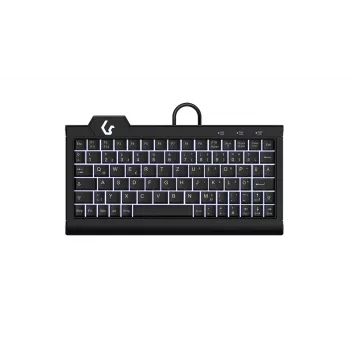 KeySonic KSK-3010ELC (DE) klaviatuur Kodu USB QWERTZ Saksa Must