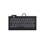 KeySonic KSK-3010ELC (DE) klaviatuur Kodu USB QWERTZ Saksa Must