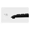 KeySonic KSK-3011ELC (DE) klaviatuur Kodu USB QWERTZ Saksa Must