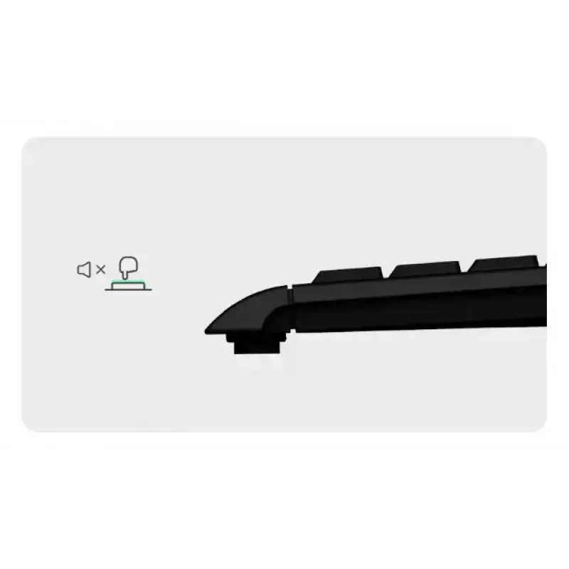 KeySonic KSK-3011ELC (DE) klaviatuur Kodu USB QWERTZ Saksa Must
