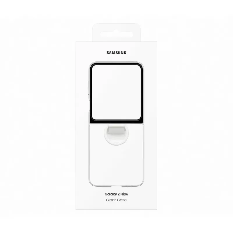 Samsung EF-QF741CTEGWW mobiiltelefoni ümbris 17 cm (6.7 tolli) kate Läbipaistev
