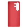 Ümbris Samsung Galaxy S25 Ultra silikoonümbris punane ühevärviline