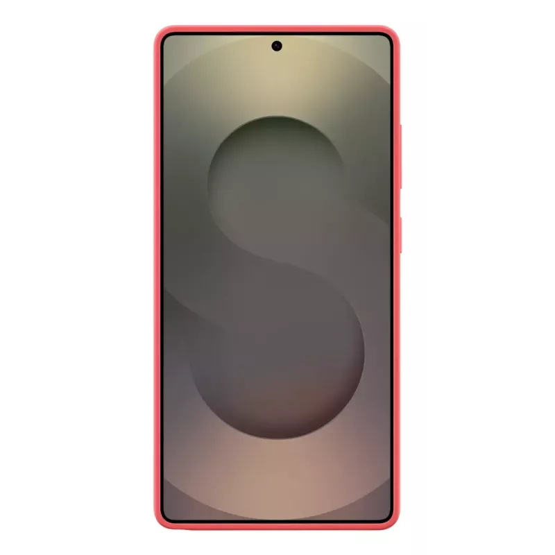 Ümbris Samsung Galaxy S25 Ultra silikoonümbris punane ühevärviline