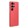 Ümbris Samsung Galaxy S25 Ultra silikoonümbris punane ühevärviline