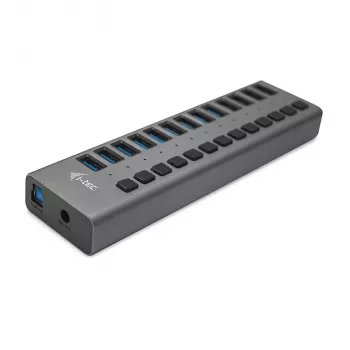 i-tec USB 3.0 laadimise HUB 13port + toiteadapter 60 W