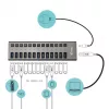 i-tec USB 3.0 laadimise HUB 13port + toiteadapter 60 W
