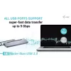 i-tec USB-C metallist ergonoomiline 3x 4K ekraani dokkimisjaam + toiteedastus 100 W