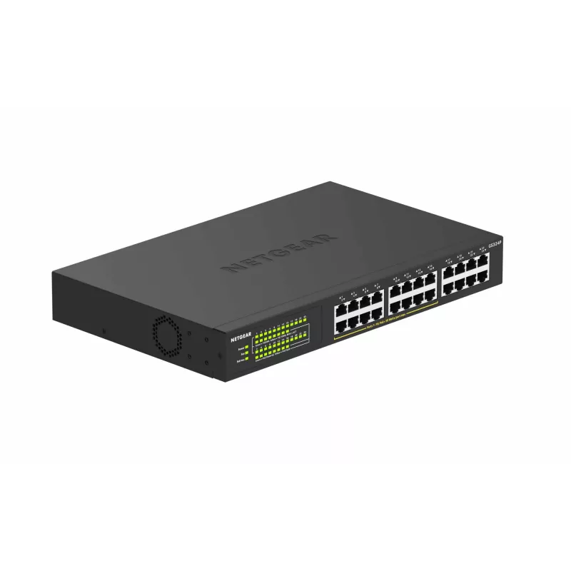 NETGEAR GS324P Haldamata Gigabit Ethernet (10/100/1000) Power over Ethernet (PoE) 1U Must