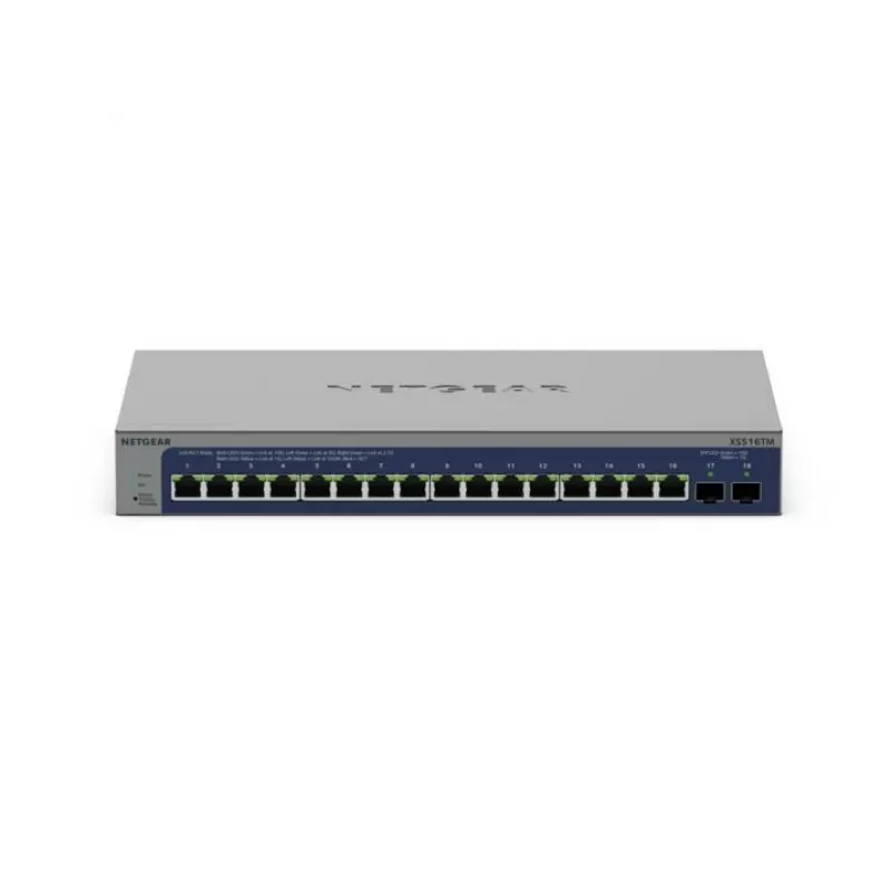 Hallatav kommutaator NETGEAR XS516TM L2/L3/L4 16000 MAC-aadressi