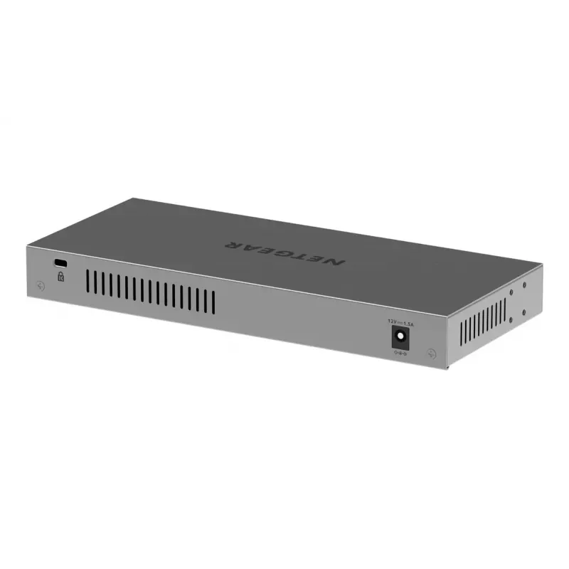 NETGEAR GS108MX-100EUS võrgukommutaator Haldamata L2 Gigabit Ethernet (10/100/1000) Lauapealne/Seinale paigaldatav