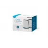 NETGEAR Orbi RBK852 AX6000 WiFi 6 Mesh-süsteem Kolmeribaline (2,4 GHz / 5 GHz / 5 GHz) Wi-Fi 6 (802.11ax) Hall, Valge 8 Sisemine