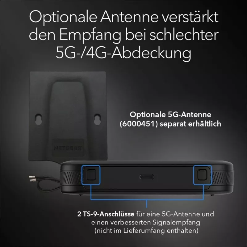 NETGEAR M3 traadita ruuter kahesageduslik (2,4 GHz / 5 GHz) Must