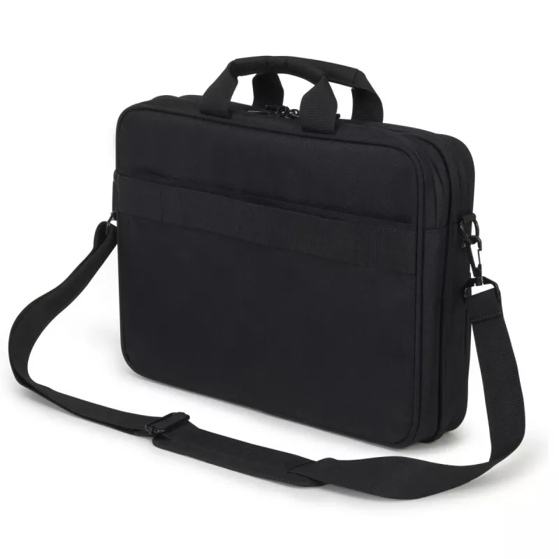 DICOTA Top Traveller Scale - 14-15.6 inch sülearvutikott - Must / 600D taaskasutatud PET