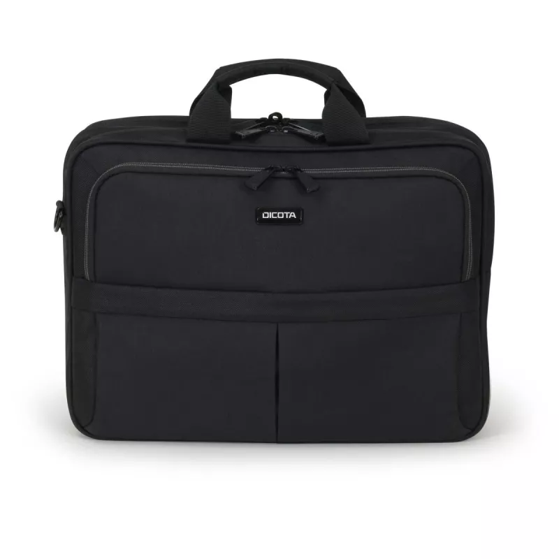 DICOTA Top Traveller Scale - 14-15.6 inch sülearvutikott - Must / 600D taaskasutatud PET
