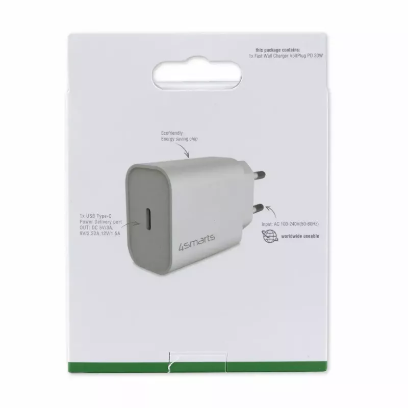 Siselaadija 4smarts 465575 Universal Valge USB
