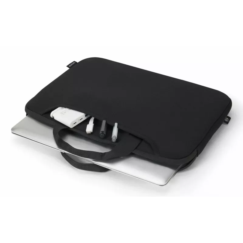 DICOTA Smart Sleeve One - 14-14,1 tolli sülearvuti ümbris - must / taaskasutatud džersikangas