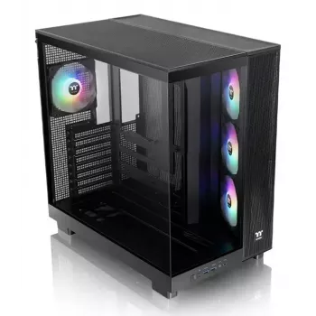 PC-korpus Thermaltake View 380 XL TG ARGB Midi Tower Must
