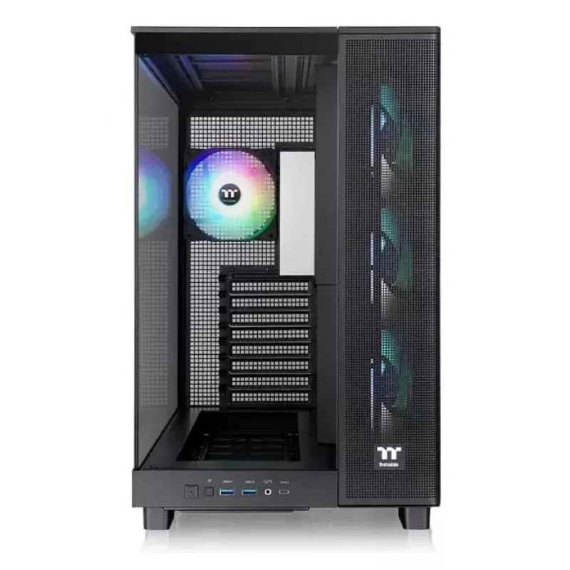 PC-korpus Thermaltake View 380 XL TG ARGB Midi Tower Must