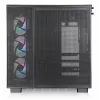 PC-korpus Thermaltake View 380 XL TG ARGB Midi Tower Must