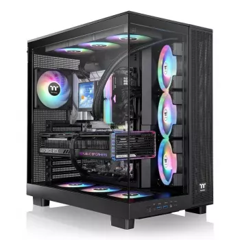 PC-korpus Thermaltake View 380 XL TG ARGB Midi Tower Must