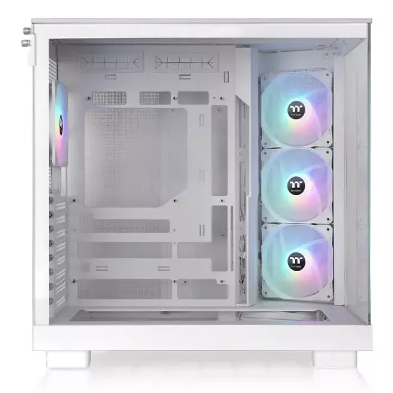 PC-ümbris Thermaltake View 380 XL TG ARGB Midi Torn Valge