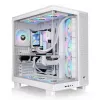 PC-ümbris Thermaltake View 380 XL TG ARGB Midi Torn Valge