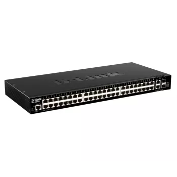 D-Link DGS-1520-52/E võrgulüliti Hallatav L3 10G Ethernet (100/1000/10000) 1U Must