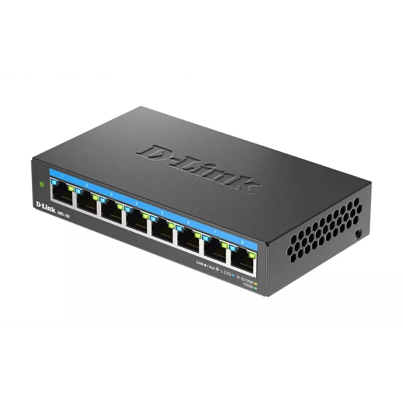 Haldamata võrgulüliti D-Link DMS-108/E 8-portine 2.5G Ethernet 40 Gbit/s