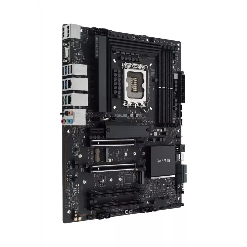 Emaplaat ASUS PRO WS W680-ACE — Intel W680 ATX, LGA 1700, DDR5, 4 DIMM (128 GB), 3x M.2, 2x 2,5Gb LAN, 7.1 heli
