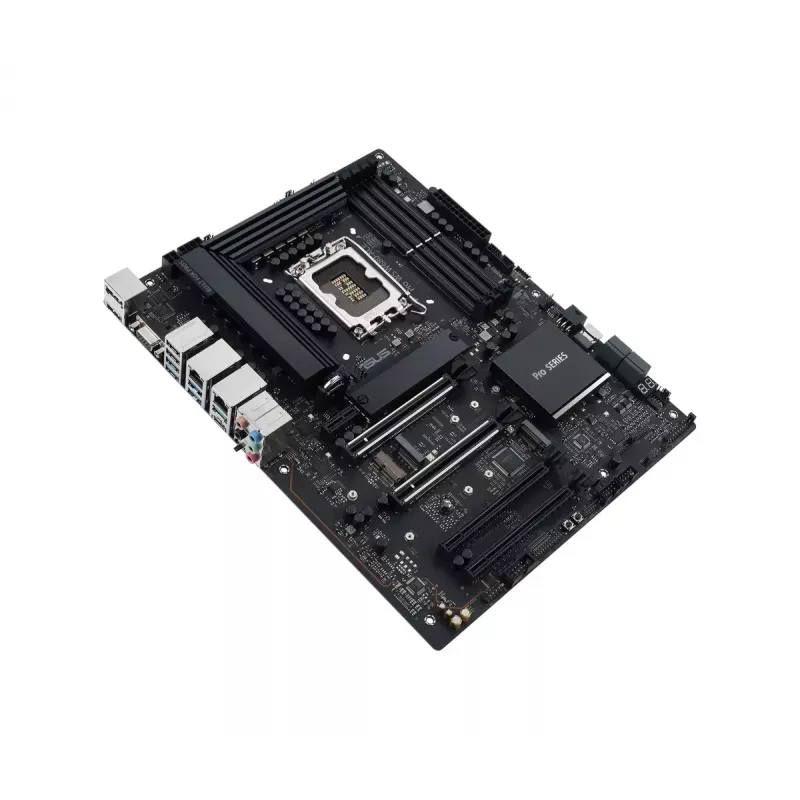 Emaplaat ASUS PRO WS W680-ACE — Intel W680 ATX, LGA 1700, DDR5, 4 DIMM (128 GB), 3x M.2, 2x 2,5Gb LAN, 7.1 heli